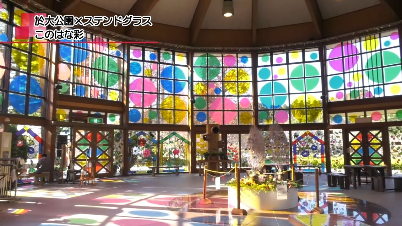 於大公園×ステンドグラス このはな彩 | メディアスチャンネル