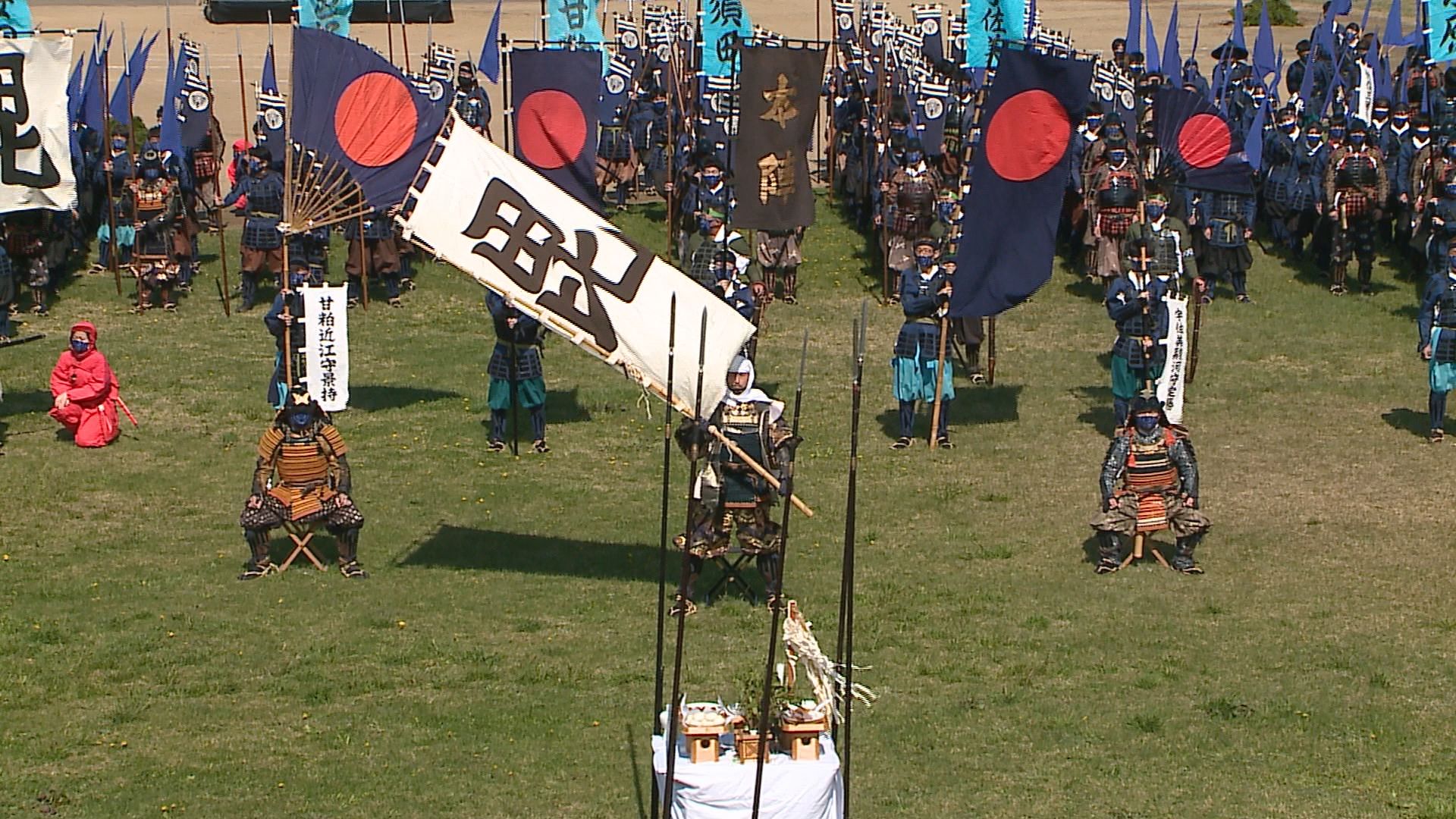 米沢上杉まつり　　川中島合戦